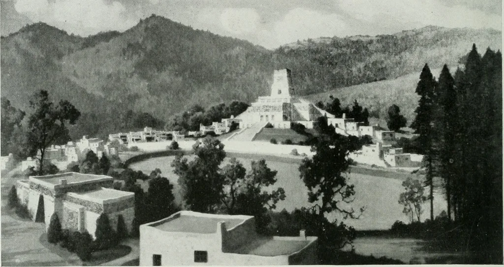 An illustration from Architect and engineer, 1905, leaf 87