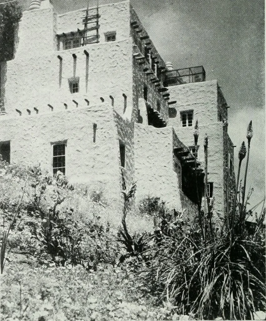 An illustration from Architect and engineer, 1905, leaf 91