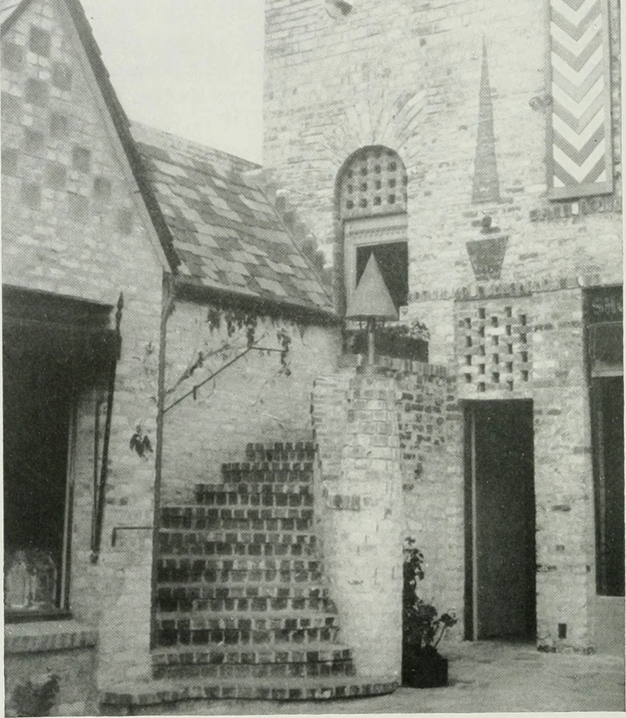 An illustration from Architect and engineer, 1905, leaf 97