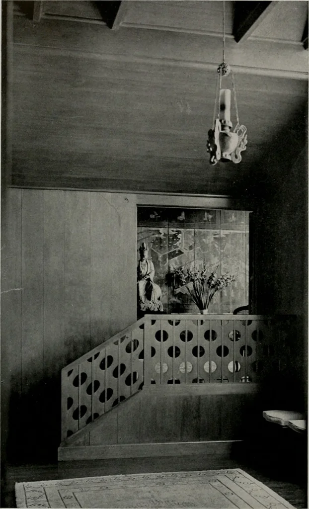 An illustration from Architect and engineer, 1905, leaf 105