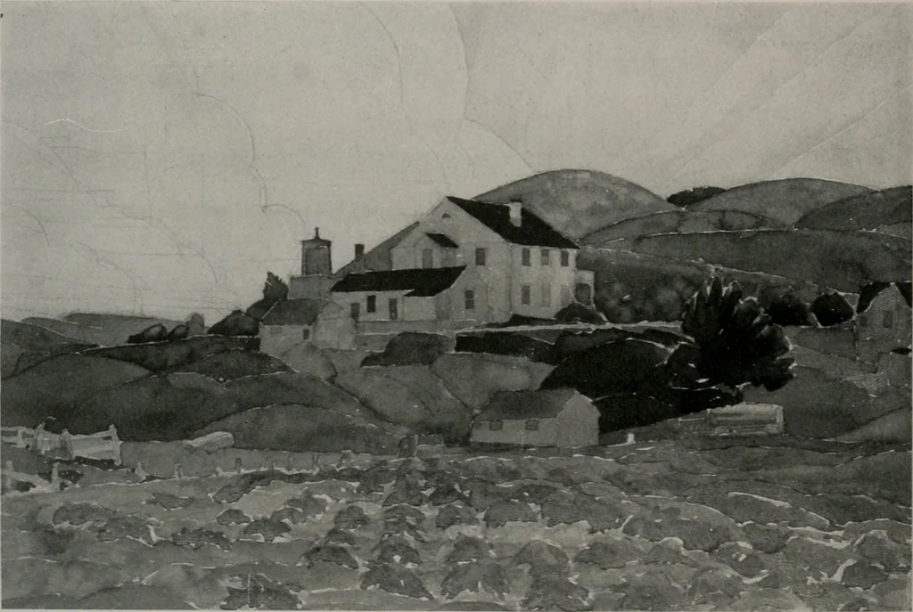 An illustration from Architect and engineer, 1905, leaf 117