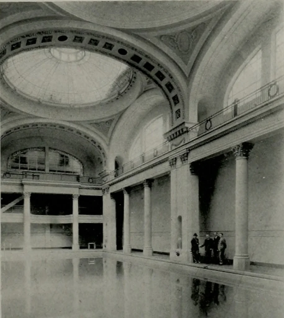 An illustration from Architect and engineer, 1905, leaf 118