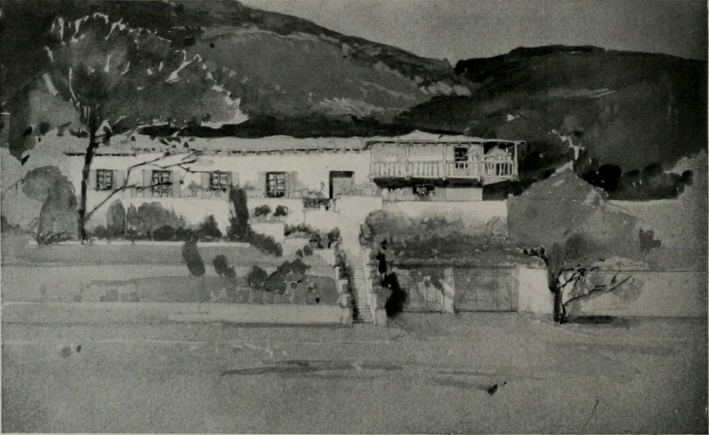 An illustration from Architect and engineer, 1905, leaf 123