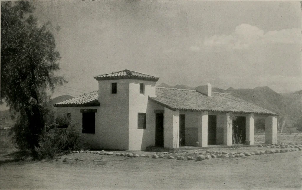 An illustration from Architect and engineer, 1905, leaf 166