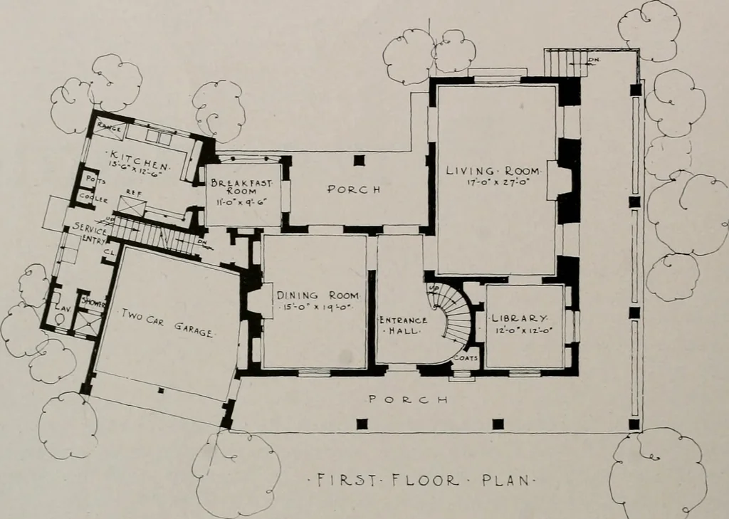 An illustration from Architect and engineer, 1905, leaf 173