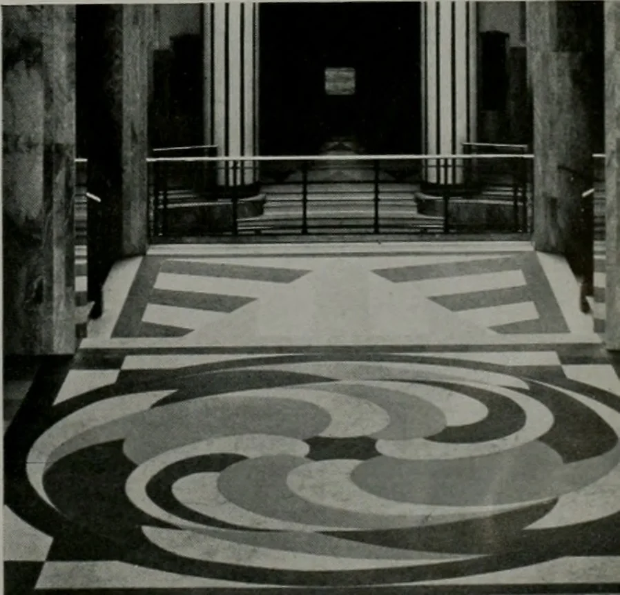 An illustration from Architect and engineer, 1905, leaf 176