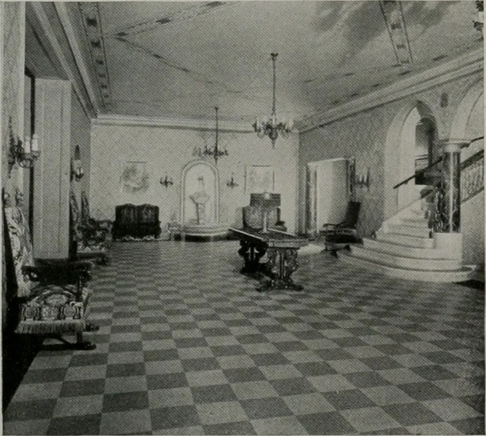 An illustration from Architect and engineer, 1905, leaf 177