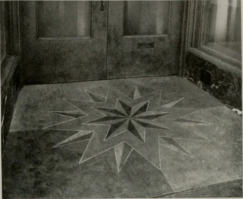 An illustration from Architect and engineer, 1905, leaf 178
