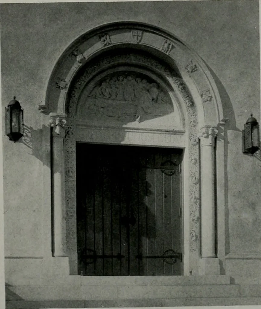 An illustration from Architect and engineer, 1905, leaf 186