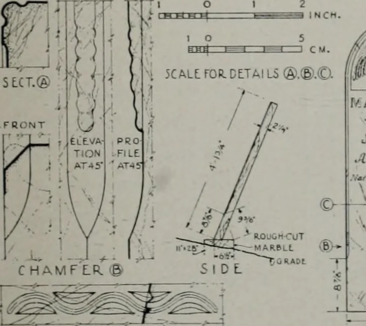 An illustration from Architect and engineer, 1905, leaf 20
