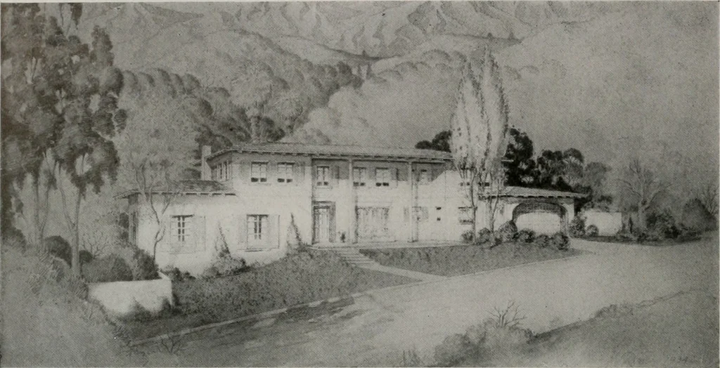 An illustration from Architect and engineer, 1905, leaf 33
