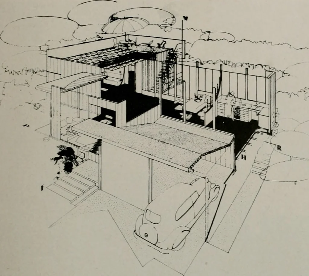 An illustration from Architect and engineer, 1905, leaf 330