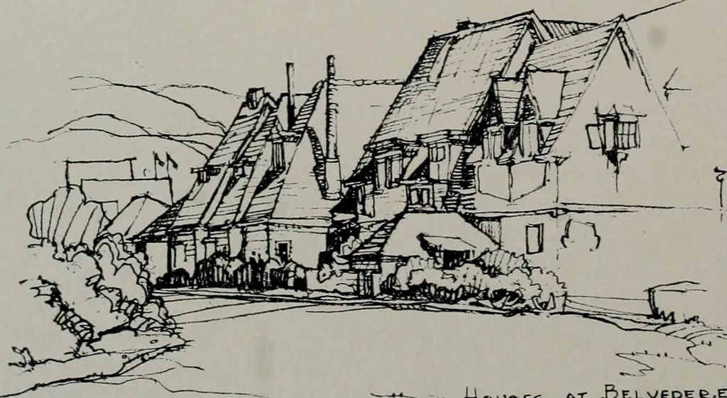 An illustration from Architect and engineer, 1905, leaf 335