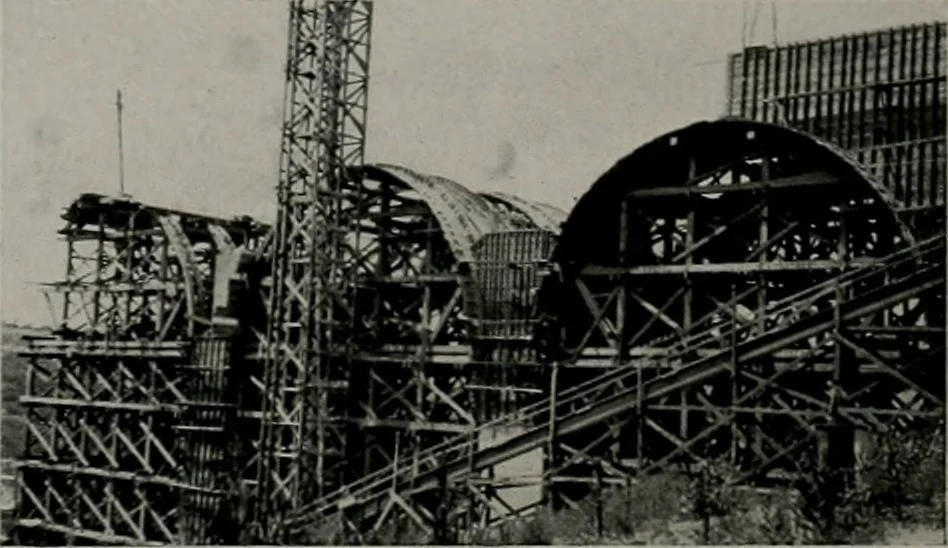 An illustration from Architect and engineer, 1905, leaf 343