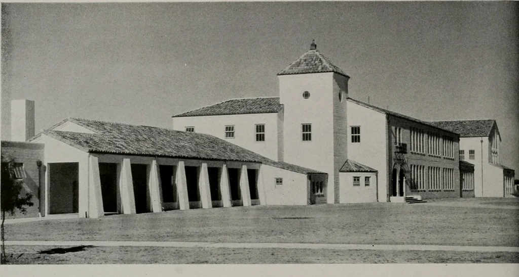 An illustration from Architect and engineer, 1905, leaf 415