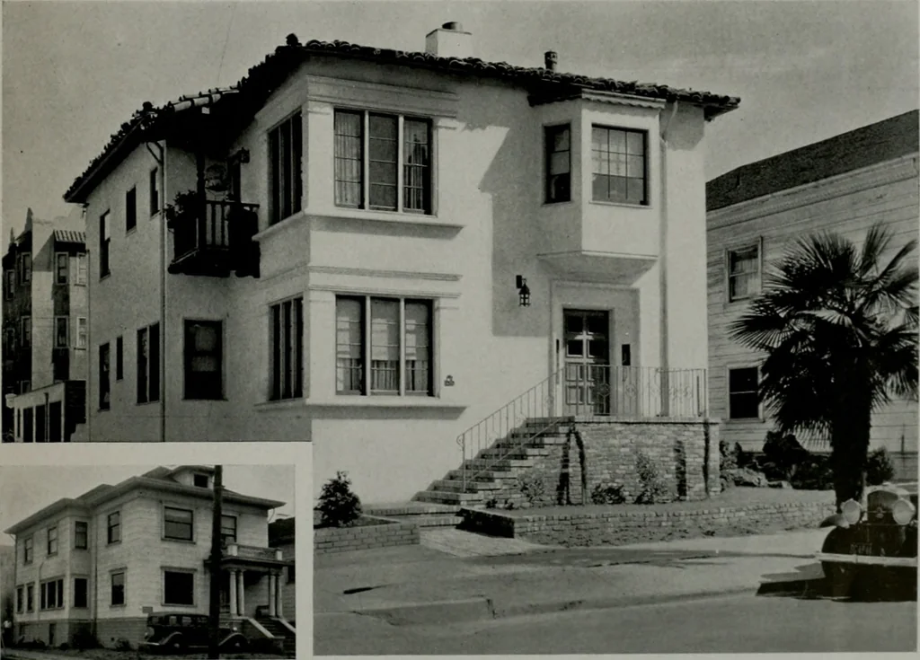 An illustration from Architect and engineer, 1905, leaf 420