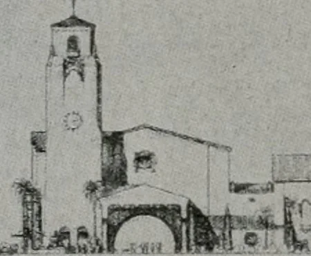 An illustration from Architect and engineer, 1905, leaf 423