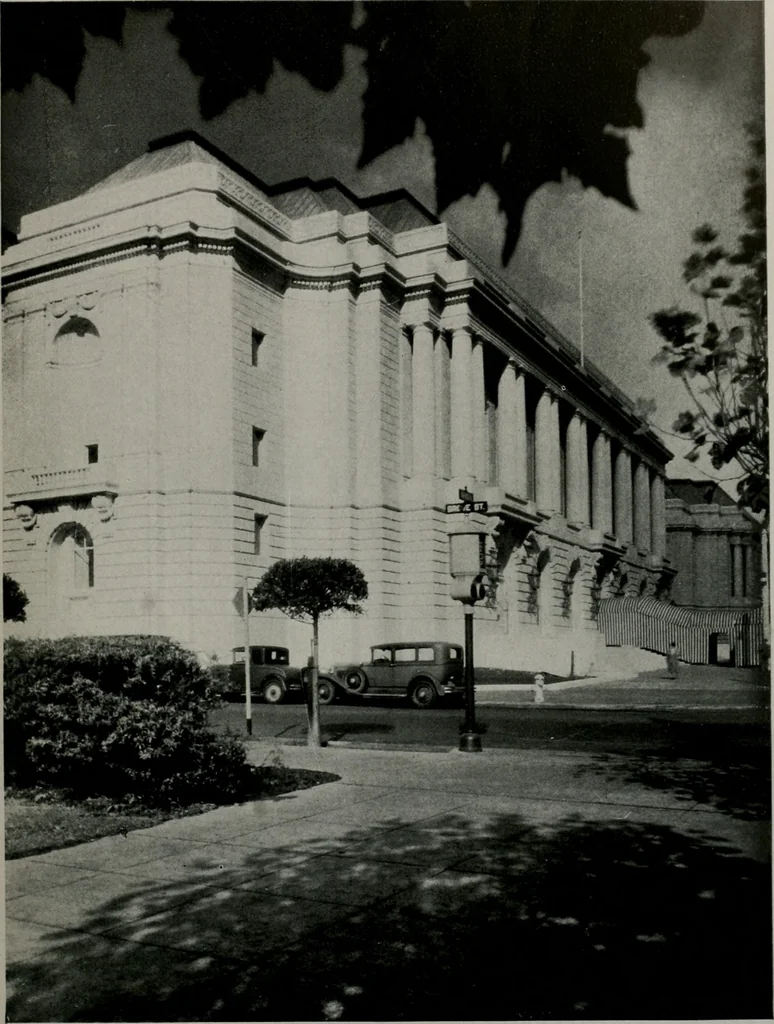 An illustration from Architect and engineer, 1905, leaf 92