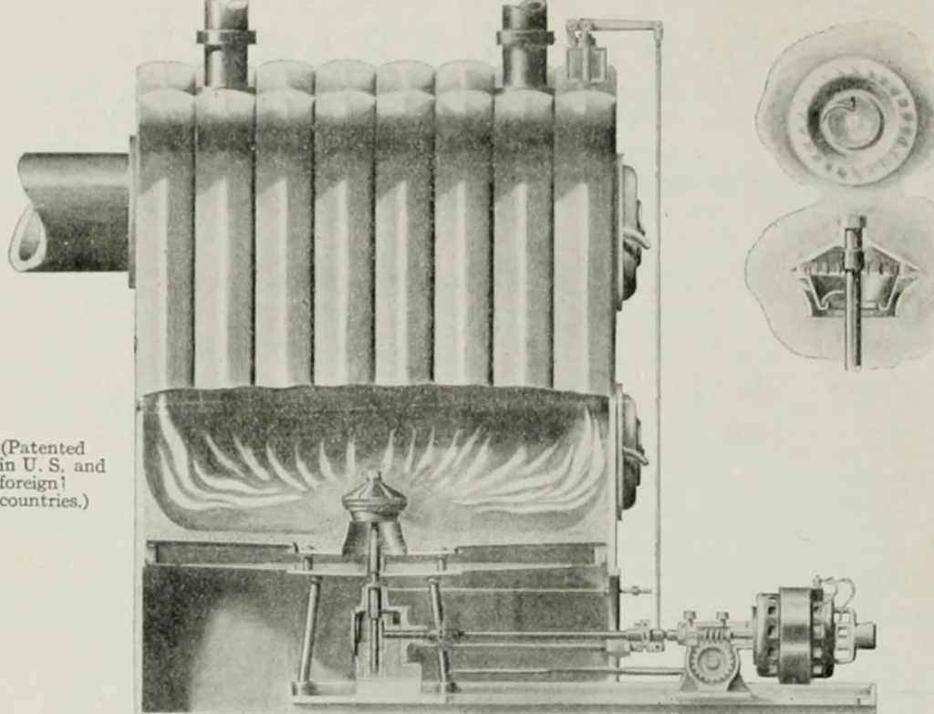 An illustration from The Architect & engineer of California and the Pacific Coast, 1905, leaf 105