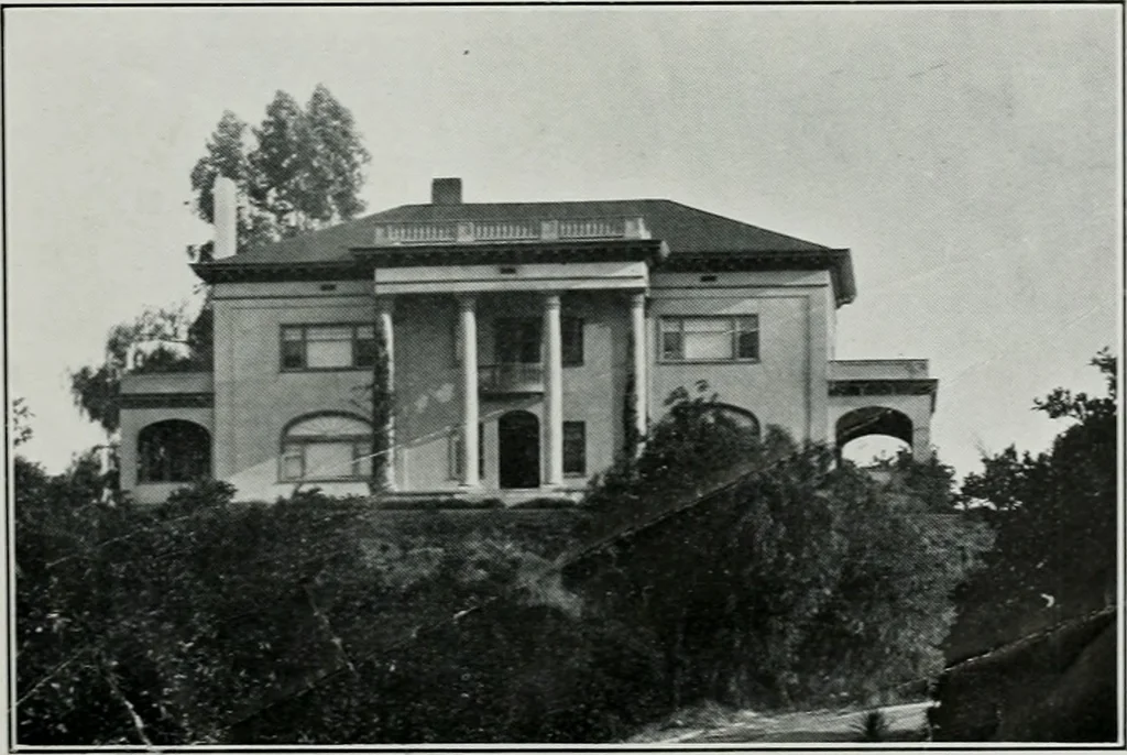 An illustration from The Architect & engineer of California and the Pacific Coast, 1905, leaf 112