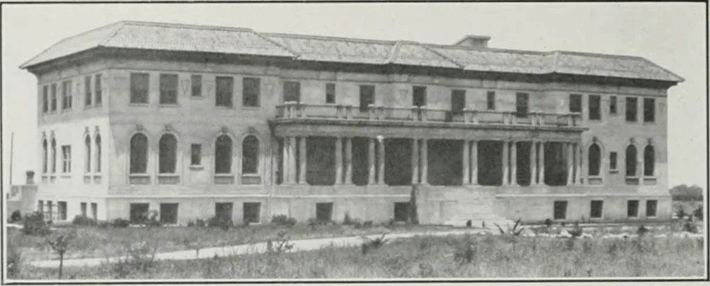 An illustration from The Architect & engineer of California and the Pacific Coast, 1905, leaf 117