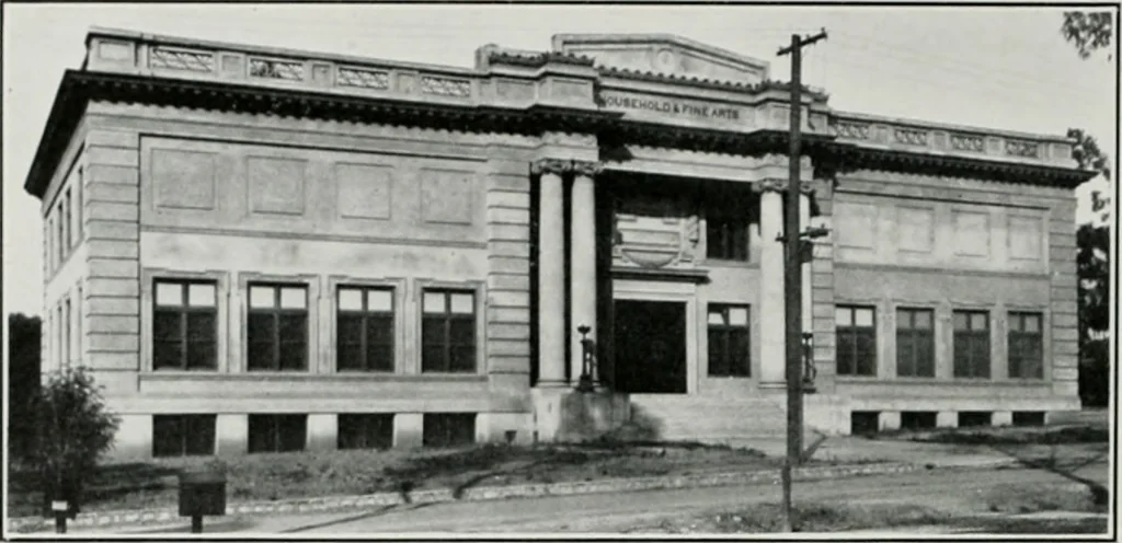 An illustration from The Architect & engineer of California and the Pacific Coast, 1905, leaf 123
