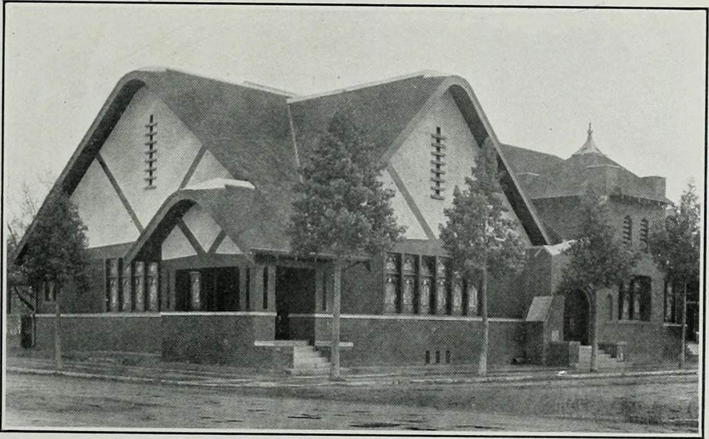 An illustration from The Architect & engineer of California and the Pacific Coast, 1905, leaf 124