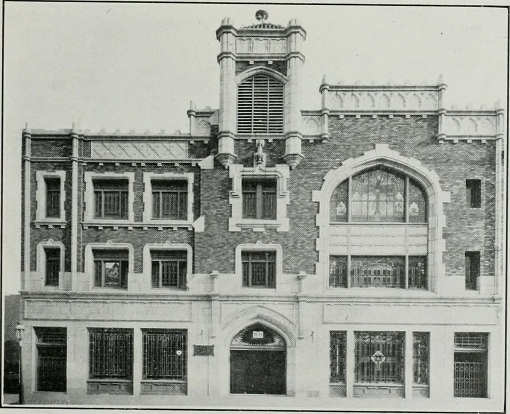 An illustration from The Architect & engineer of California and the Pacific Coast, 1905, leaf 126