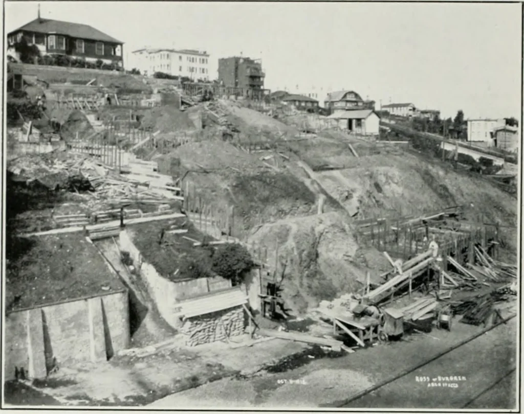 An illustration from The Architect & engineer of California and the Pacific Coast, 1905, leaf 13