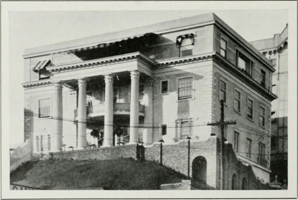 An illustration from The Architect & engineer of California and the Pacific Coast, 1905, leaf 135