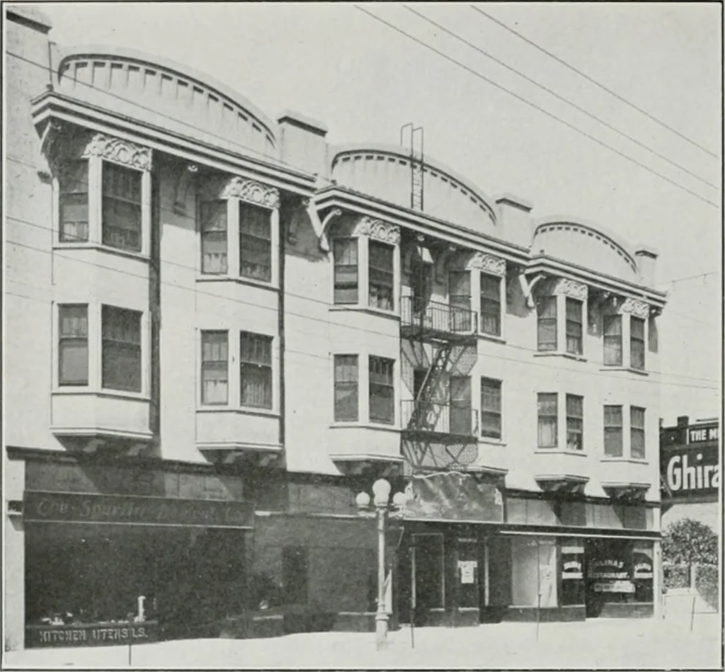 An illustration from The Architect & engineer of California and the Pacific Coast, 1905, leaf 161