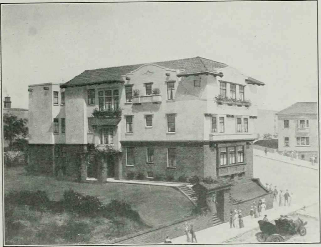 An illustration from The Architect & engineer of California and the Pacific Coast, 1905, leaf 162