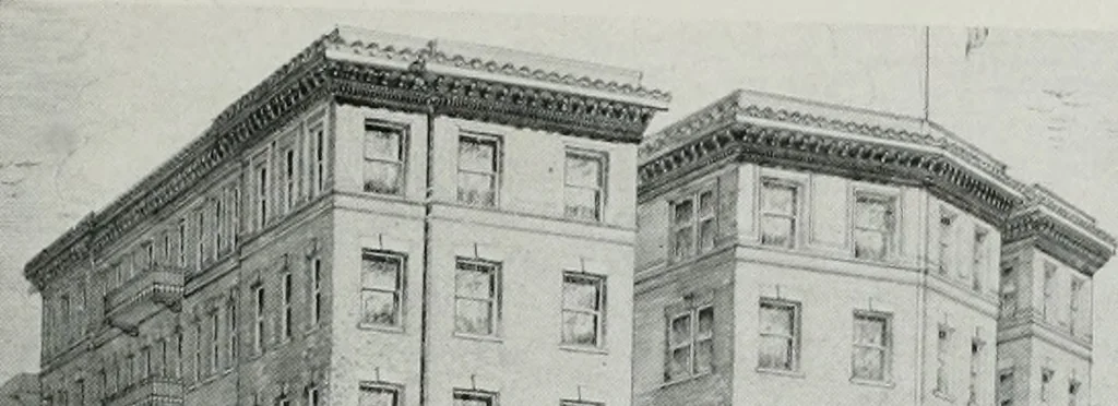 An illustration from The Architect & engineer of California and the Pacific Coast, 1905, leaf 164