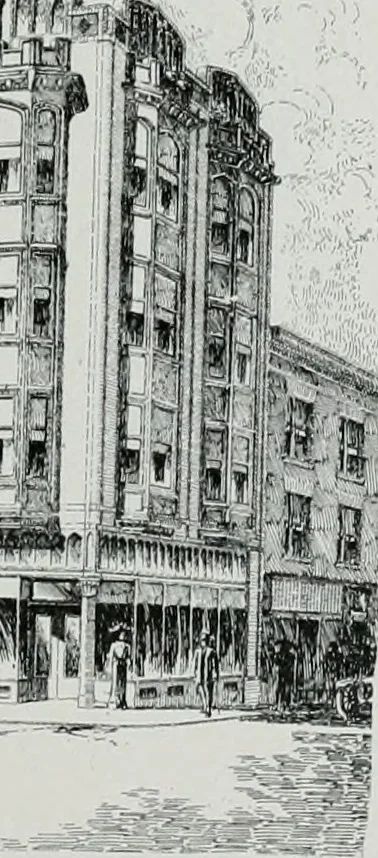 An illustration from The Architect & engineer of California and the Pacific Coast, 1905, leaf 164