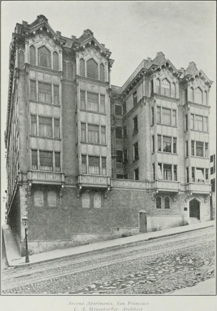 An illustration from The Architect & engineer of California and the Pacific Coast, 1905, leaf 165