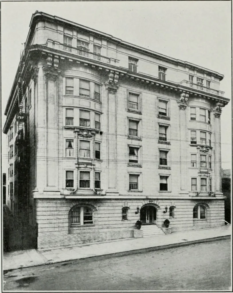 An illustration from The Architect & engineer of California and the Pacific Coast, 1905, leaf 167