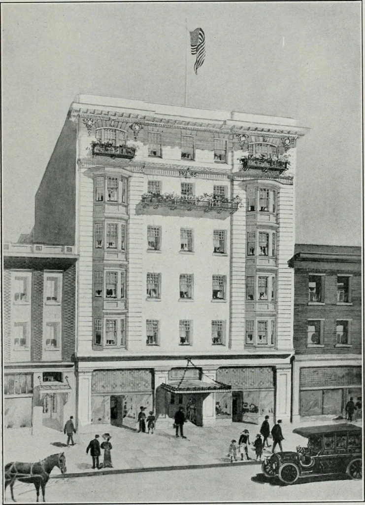 An illustration from The Architect & engineer of California and the Pacific Coast, 1905, leaf 168