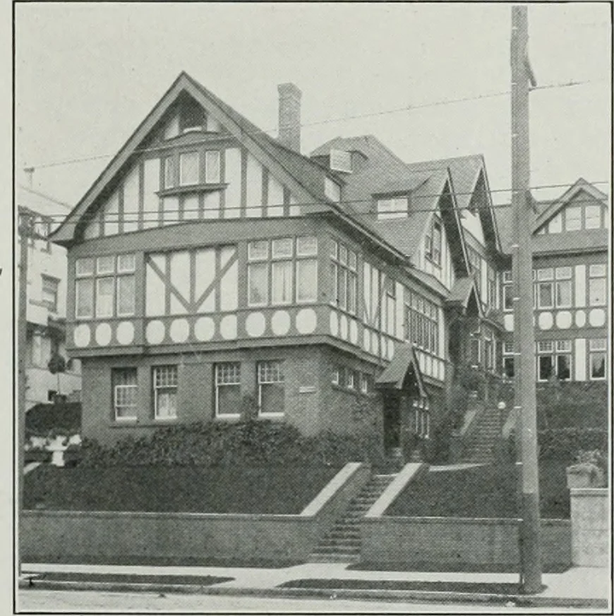 An illustration from The Architect & engineer of California and the Pacific Coast, 1905, leaf 170