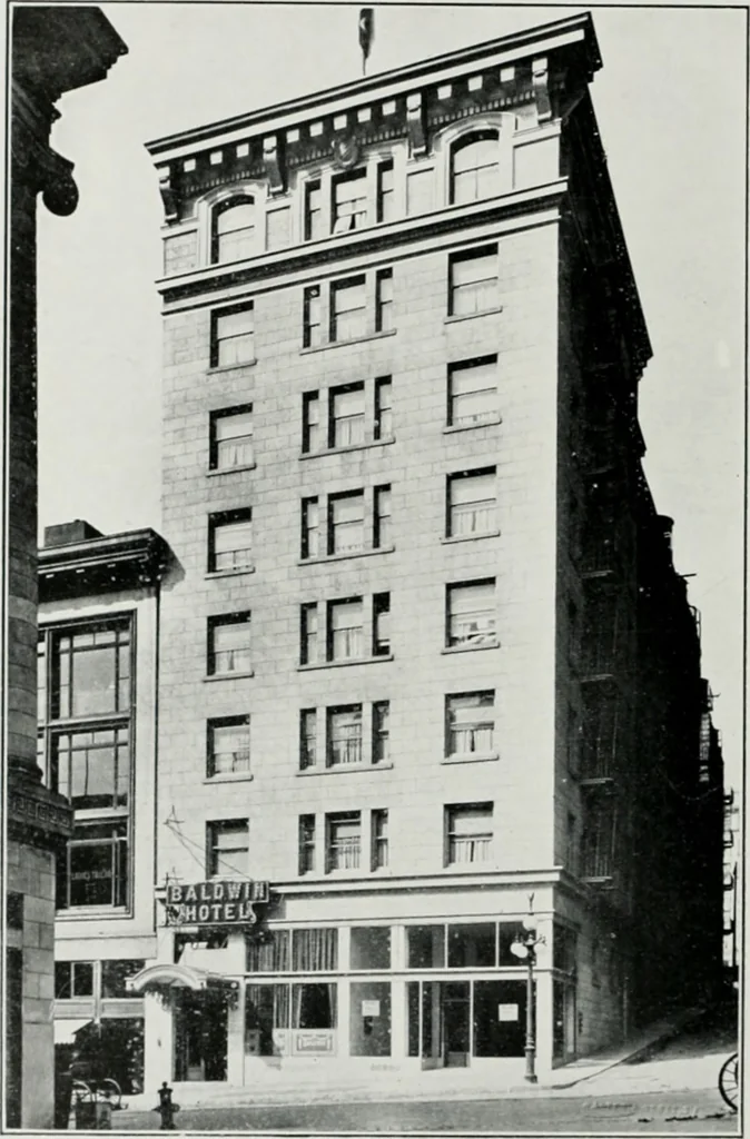 An illustration from The Architect & engineer of California and the Pacific Coast, 1905, leaf 19
