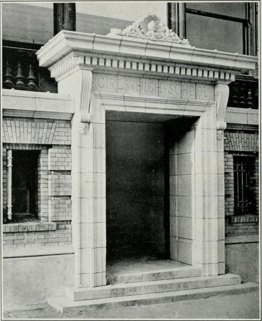 An illustration from The Architect & engineer of California and the Pacific Coast, 1905, leaf 219