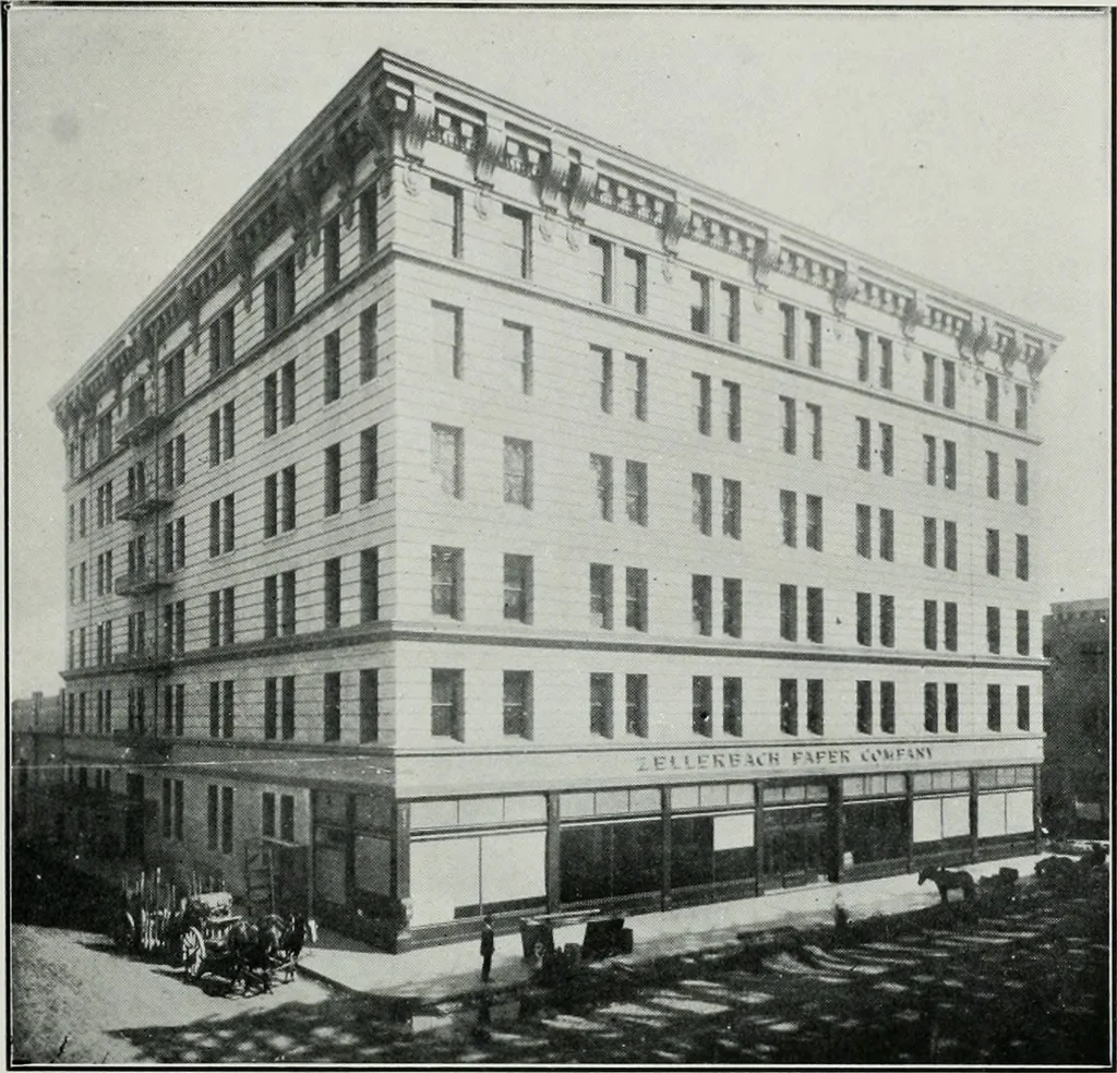 An illustration from The Architect & engineer of California and the Pacific Coast, 1905, leaf 22