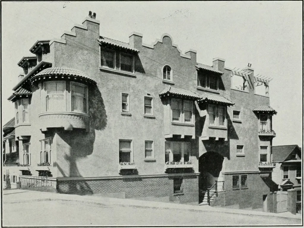An illustration from The Architect & engineer of California and the Pacific Coast, 1905, leaf 22