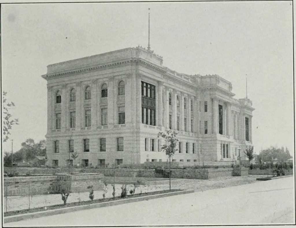 An illustration from The Architect & engineer of California and the Pacific Coast, 1905, leaf 234