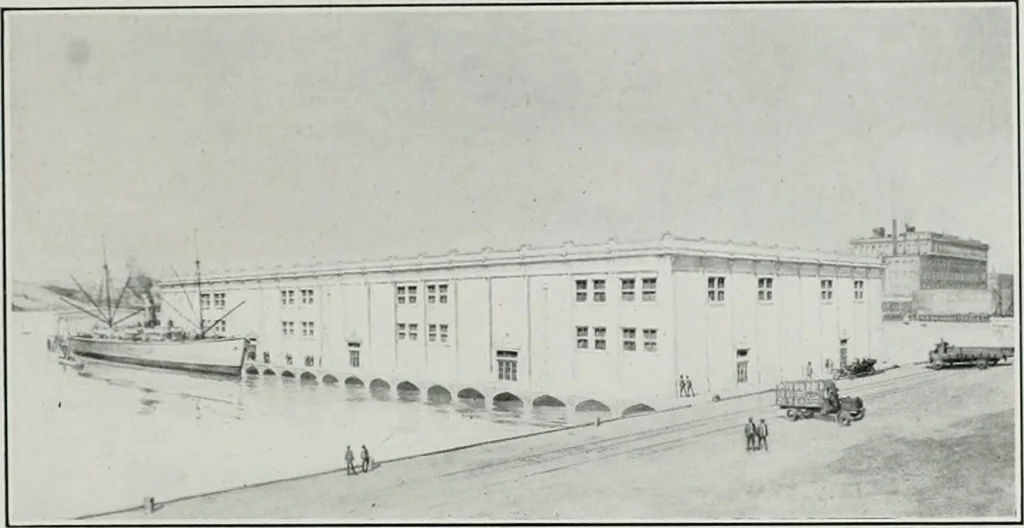 An illustration from The Architect & engineer of California and the Pacific Coast, 1905, leaf 242