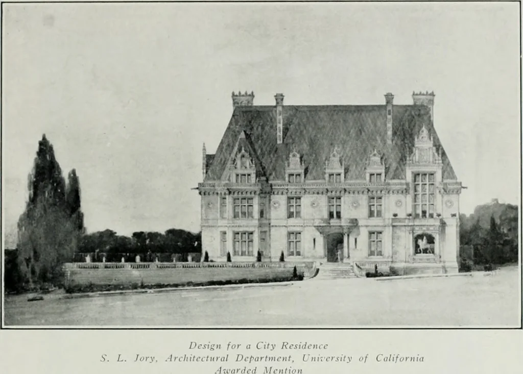 An illustration from The Architect & engineer of California and the Pacific Coast, 1905, leaf 258