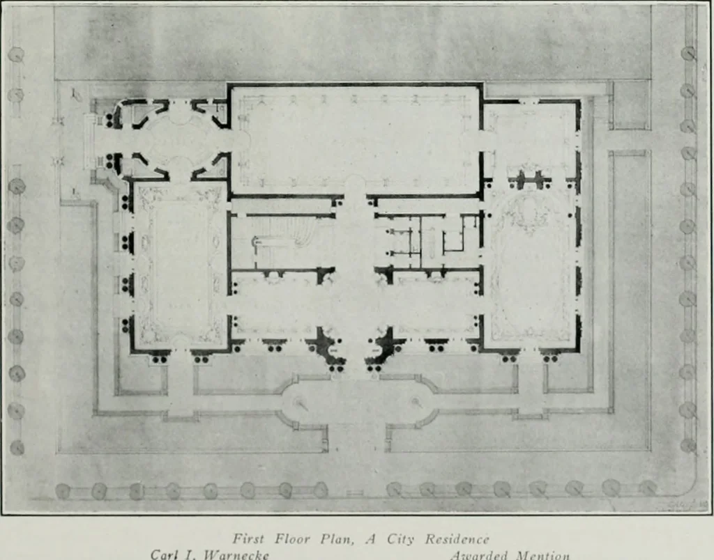 An illustration from The Architect & engineer of California and the Pacific Coast, 1905, leaf 258