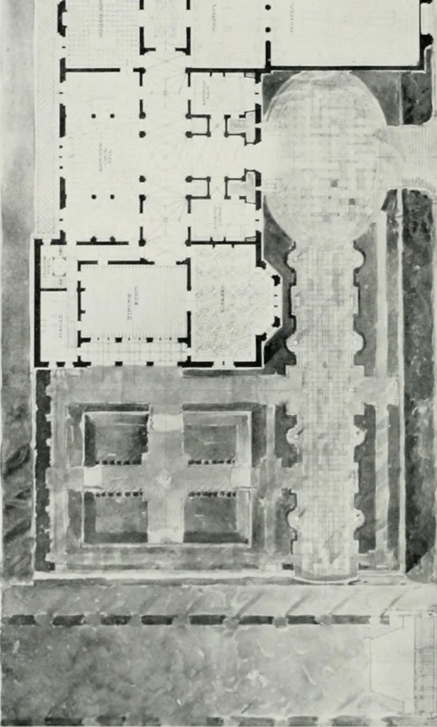 An illustration from The Architect & engineer of California and the Pacific Coast, 1905, leaf 259