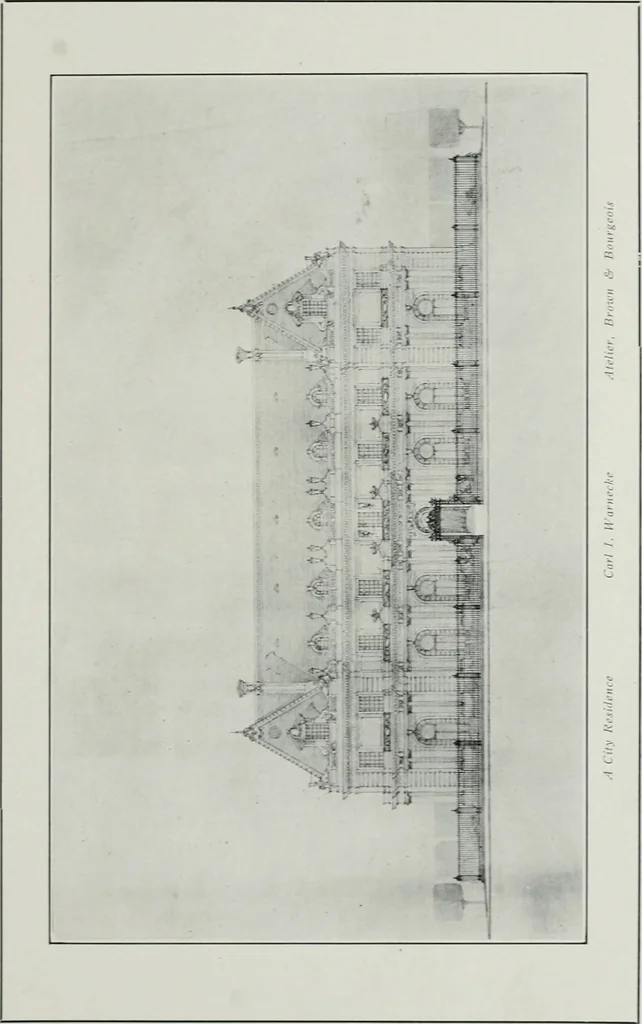 An illustration from The Architect & engineer of California and the Pacific Coast, 1905, leaf 260