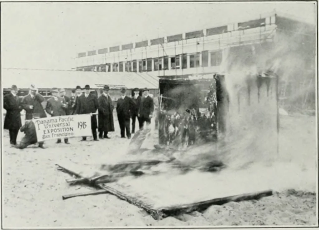 An illustration from The Architect & engineer of California and the Pacific Coast, 1905, leaf 263
