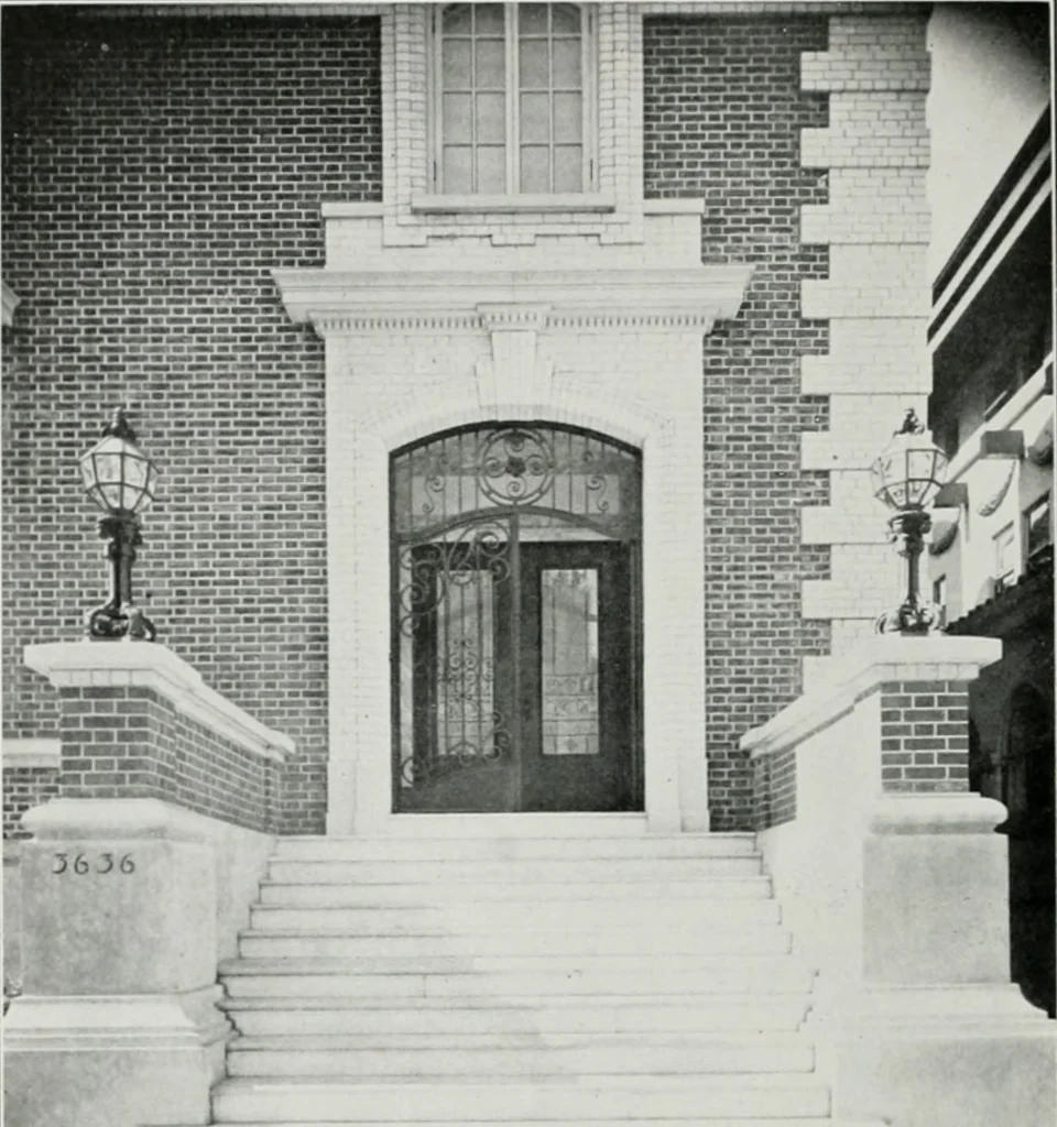 An illustration from The Architect & engineer of California and the Pacific Coast, 1905, leaf 29